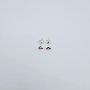 AROS TRES PUNTOS DE LUZ STRASS MULTICOLOR