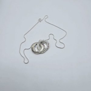 CADENA CON 3 ARGOLLAS RUSAS DE 21 MM