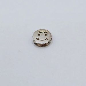 DIJE CARITA NENA PASANTE DE PLATA Y ORO