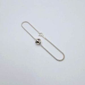 PULSERA PERSONALIZADA CON BOLITAS GRABADAS A ELECCION