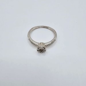 ANILLO SOLITARIO CON CUBICS