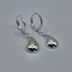 AROS ARGOLLITAS CON GOTA COLGANTE