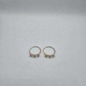 AROS ARGOLLAS CON ESTRELLAS DE STRASS