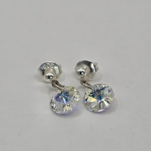 AROS PASANTES CON COLGANTE SWAROVSKI