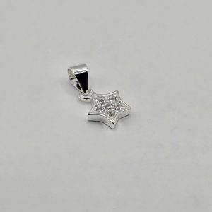 MINIDIJE ESTRELLA CON ZIRCONES