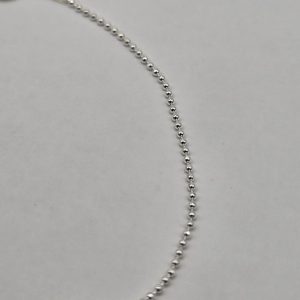 PULSERA DE PLATA MICROBOLITAS