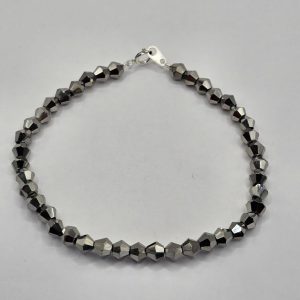 PULSERA SWAROVSKI Y PLATA PELTRE