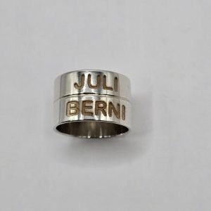 ANILLO CINTA ANCHA PERSONALIZADO