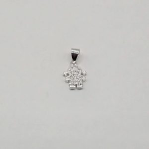 DIJE DE PLATA NENA ZIRCONES