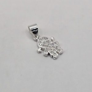 DIJE DE PLATA NENA ZIRCONES