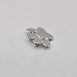 DIJE DE PLATA HUELLITA PASANTE